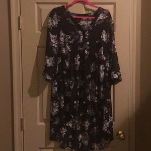Torrid 3/4 sleeve tunic 1x